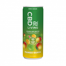 CBD Living - CBD Sparkling Water - Mango Guava